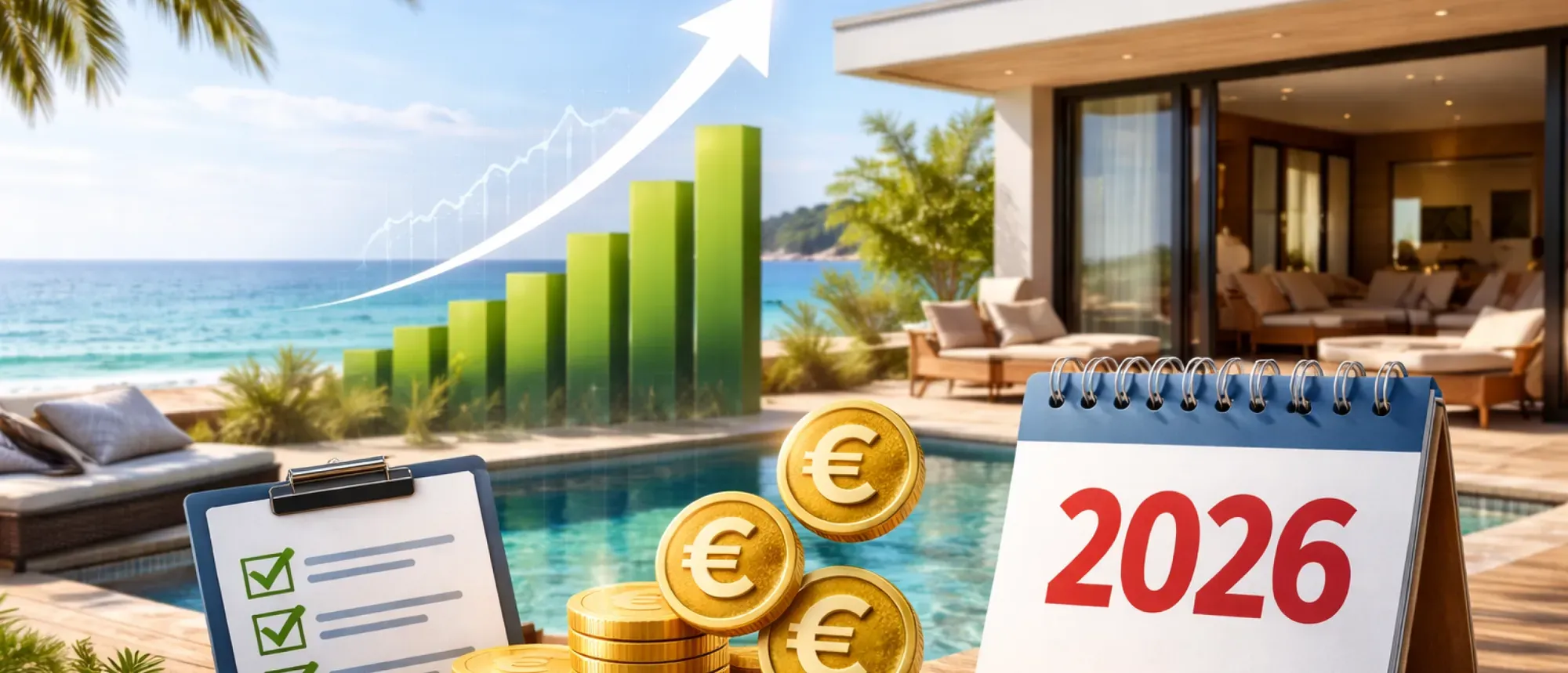 Rendement vakantiewoningen in 2026: dit kun je echt verwachten