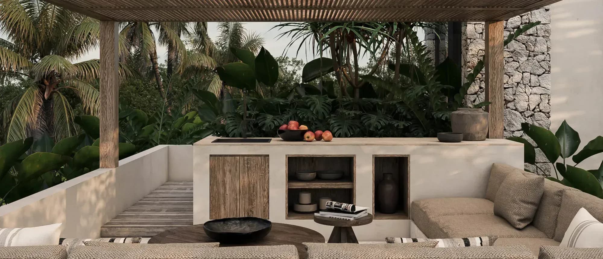 Eerste stappen in de bouw van Villa Soulshine op Bali