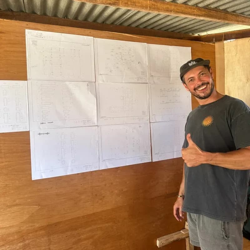 Eerste stappen in de bouw van Villa Soulshine op Bali